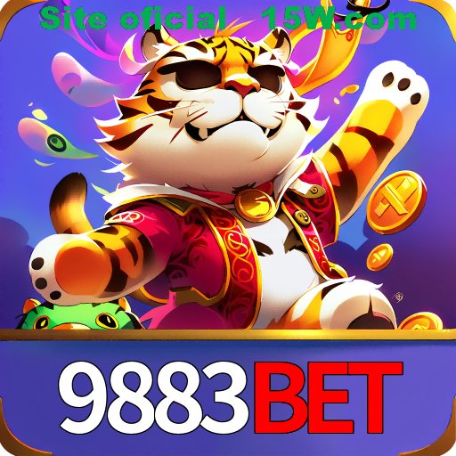 Imagem promocional da 9883Bet mostrando a plataforma e suas vantagens